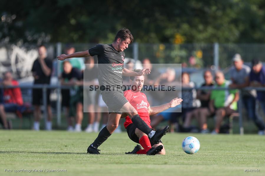 sport, action, Sportgelände, Schwebenried, Landesliga Nordwest, Fussball, DJK Schwebenried/Schwemmelsbach, BFV, 24.07.2024, 2. Spieltag, 1. FC Fuchsstadt - Bild-ID: 2421651 sport, action, Sportgelände, Schwebenried, Landesliga Nordwest, Fussball, DJK Schwebenried/Schwemmelsbach, BFV, 24.07.2024, 2. Spieltag, 1. FC Fuchsstadt - Bild-ID: 2421651