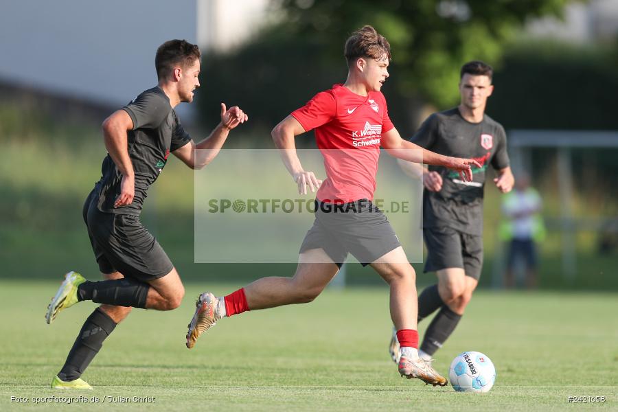 sport, action, Sportgelände, Schwebenried, Landesliga Nordwest, Fussball, DJK Schwebenried/Schwemmelsbach, BFV, 24.07.2024, 2. Spieltag, 1. FC Fuchsstadt - Bild-ID: 2421658 sport, action, Sportgelände, Schwebenried, Landesliga Nordwest, Fussball, DJK Schwebenried/Schwemmelsbach, BFV, 24.07.2024, 2. Spieltag, 1. FC Fuchsstadt - Bild-ID: 2421658