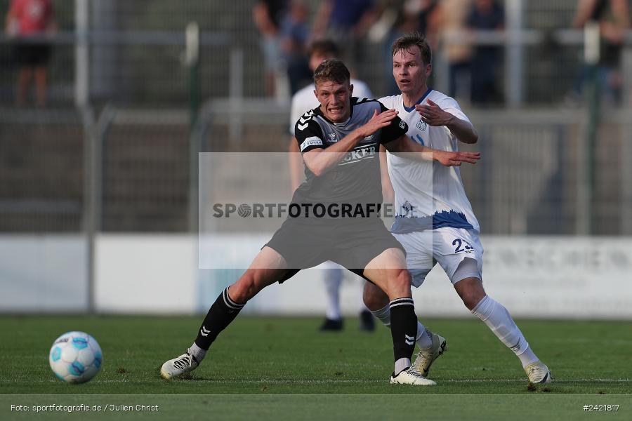 Stadion am Schönbusch, Aschaffenburg, 26.07.2024, sport, action, Fussball, BFV, 2. Spieltag, Regionalliga Bayern, SVW, SVA, SV Wacker Burghausen, SV Viktoria Aschaffenburg - Bild-ID: 2421817