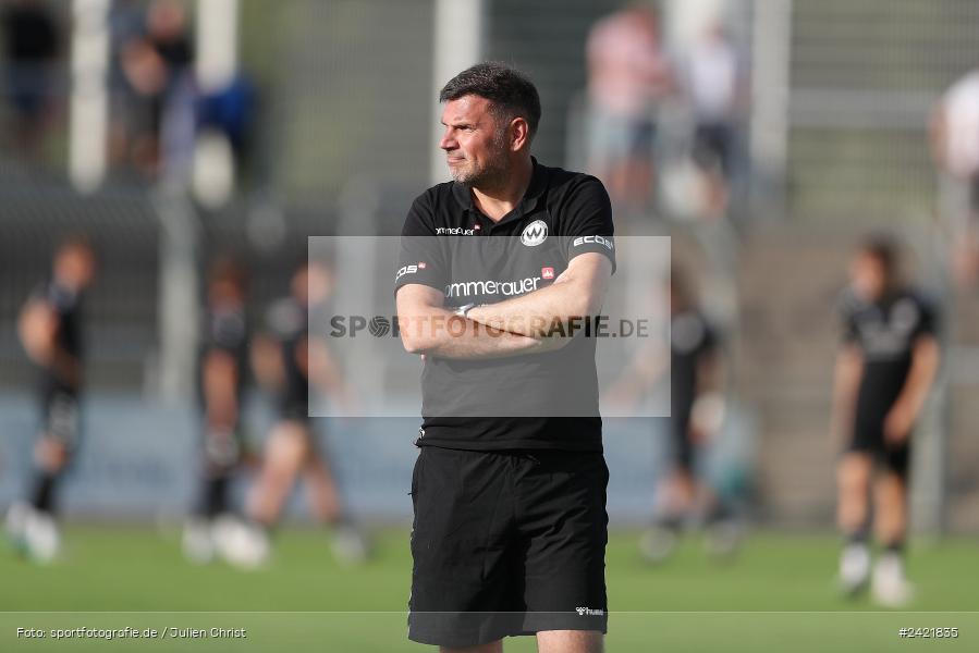 Stadion am Schönbusch, Aschaffenburg, 26.07.2024, sport, action, Fussball, BFV, 2. Spieltag, Regionalliga Bayern, SVW, SVA, SV Wacker Burghausen, SV Viktoria Aschaffenburg - Bild-ID: 2421835