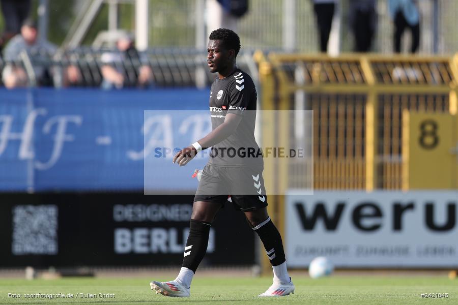 Stadion am Schönbusch, Aschaffenburg, 26.07.2024, sport, action, Fussball, BFV, 2. Spieltag, Regionalliga Bayern, SVW, SVA, SV Wacker Burghausen, SV Viktoria Aschaffenburg - Bild-ID: 2421843
