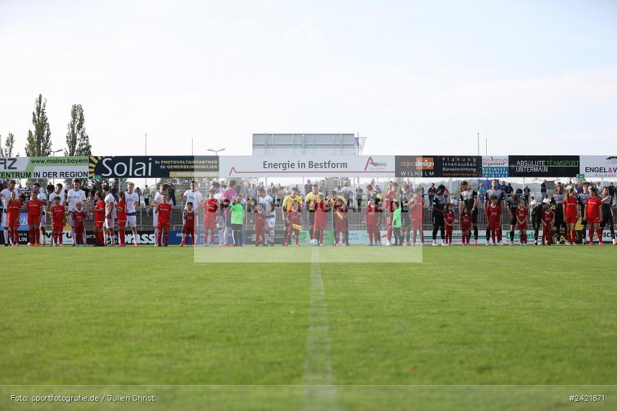 Stadion am Schönbusch, Aschaffenburg, 26.07.2024, sport, action, Fussball, BFV, 2. Spieltag, Regionalliga Bayern, SVW, SVA, SV Wacker Burghausen, SV Viktoria Aschaffenburg - Bild-ID: 2421871