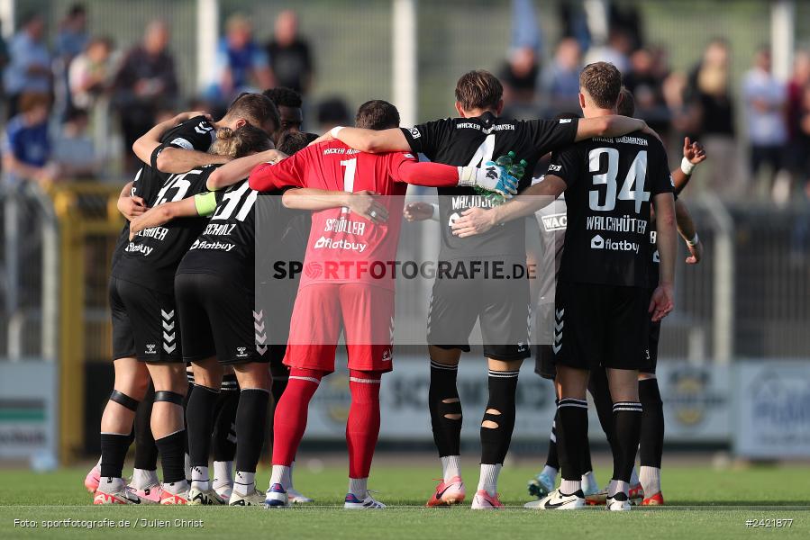 Stadion am Schönbusch, Aschaffenburg, 26.07.2024, sport, action, Fussball, BFV, 2. Spieltag, Regionalliga Bayern, SVW, SVA, SV Wacker Burghausen, SV Viktoria Aschaffenburg - Bild-ID: 2421877