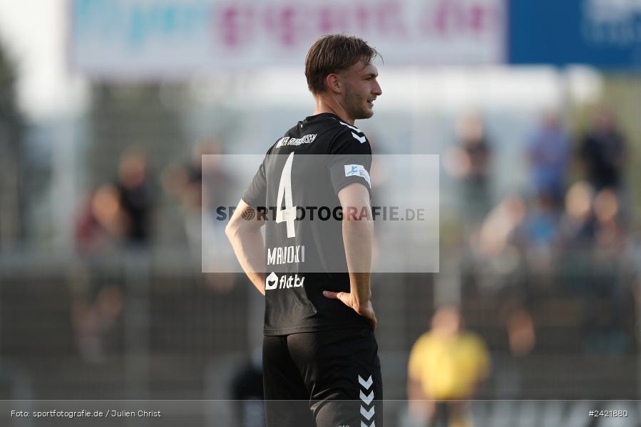 Stadion am Schönbusch, Aschaffenburg, 26.07.2024, sport, action, Fussball, BFV, 2. Spieltag, Regionalliga Bayern, SVW, SVA, SV Wacker Burghausen, SV Viktoria Aschaffenburg - Bild-ID: 2421880