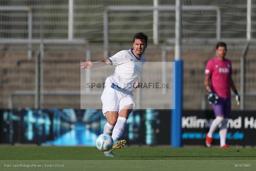 Stadion am Schönbusch, Aschaffenburg, 26.07.2024, sport, action, Fussball, BFV, 2. Spieltag, Regionalliga Bayern, SVW, SVA, SV Wacker Burghausen, SV Viktoria Aschaffenburg - Bild-ID: 2421882