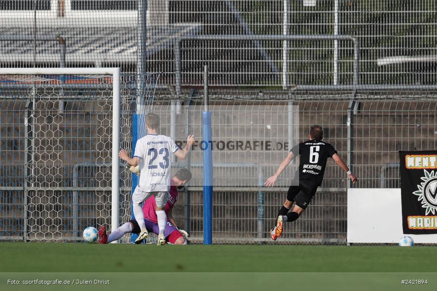 Stadion am Schönbusch, Aschaffenburg, 26.07.2024, sport, action, Fussball, BFV, 2. Spieltag, Regionalliga Bayern, SVW, SVA, SV Wacker Burghausen, SV Viktoria Aschaffenburg - Bild-ID: 2421894