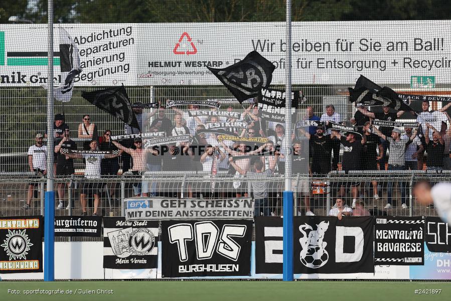 Stadion am Schönbusch, Aschaffenburg, 26.07.2024, sport, action, Fussball, BFV, 2. Spieltag, Regionalliga Bayern, SVW, SVA, SV Wacker Burghausen, SV Viktoria Aschaffenburg - Bild-ID: 2421897