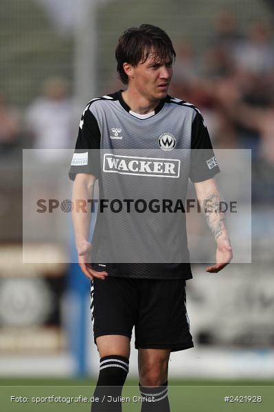 Stadion am Schönbusch, Aschaffenburg, 26.07.2024, sport, action, Fussball, BFV, 2. Spieltag, Regionalliga Bayern, SVW, SVA, SV Wacker Burghausen, SV Viktoria Aschaffenburg - Bild-ID: 2421928