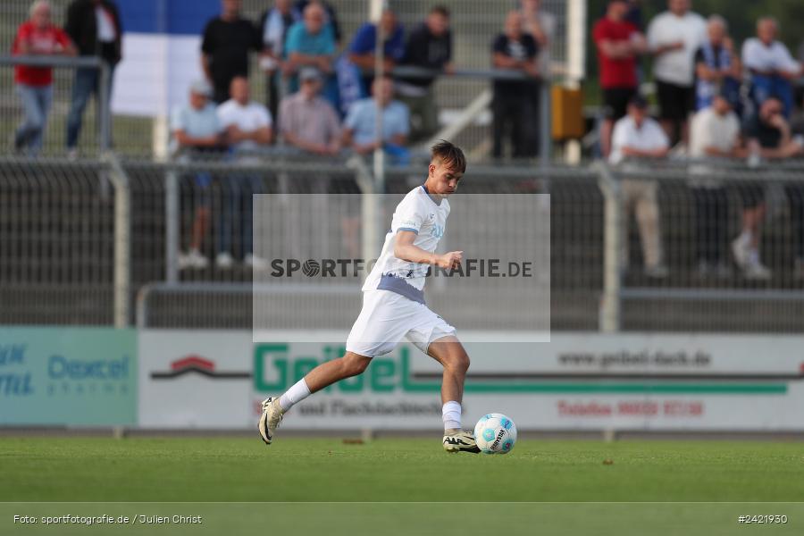 Stadion am Schönbusch, Aschaffenburg, 26.07.2024, sport, action, Fussball, BFV, 2. Spieltag, Regionalliga Bayern, SVW, SVA, SV Wacker Burghausen, SV Viktoria Aschaffenburg - Bild-ID: 2421930