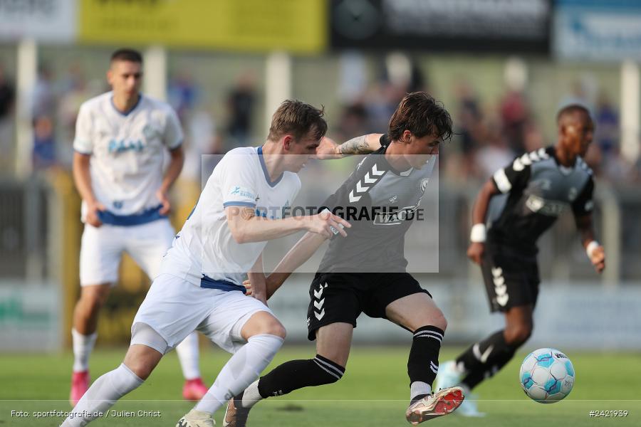 Stadion am Schönbusch, Aschaffenburg, 26.07.2024, sport, action, Fussball, BFV, 2. Spieltag, Regionalliga Bayern, SVW, SVA, SV Wacker Burghausen, SV Viktoria Aschaffenburg - Bild-ID: 2421939