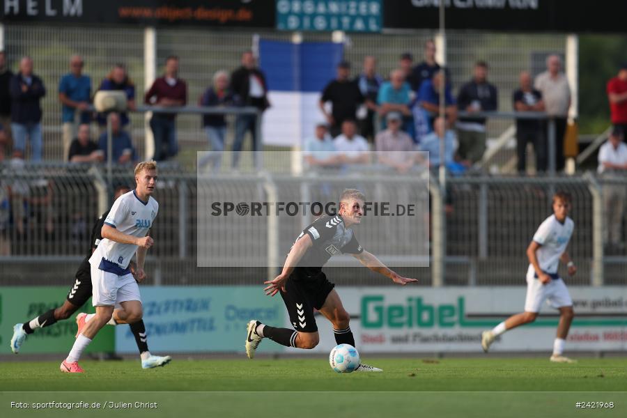 Stadion am Schönbusch, Aschaffenburg, 26.07.2024, sport, action, Fussball, BFV, 2. Spieltag, Regionalliga Bayern, SVW, SVA, SV Wacker Burghausen, SV Viktoria Aschaffenburg - Bild-ID: 2421968