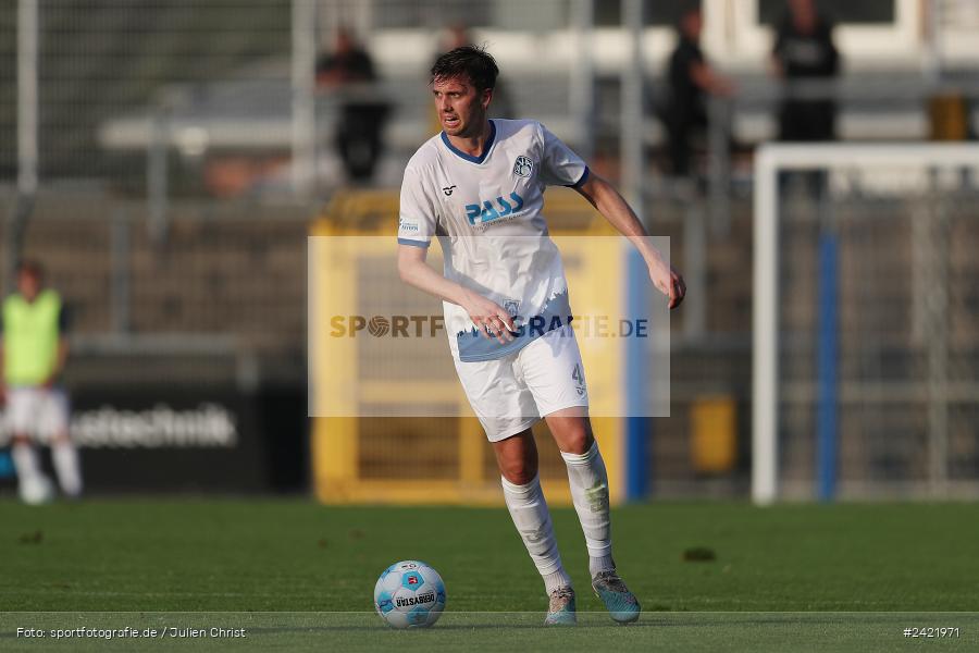 Stadion am Schönbusch, Aschaffenburg, 26.07.2024, sport, action, Fussball, BFV, 2. Spieltag, Regionalliga Bayern, SVW, SVA, SV Wacker Burghausen, SV Viktoria Aschaffenburg - Bild-ID: 2421971