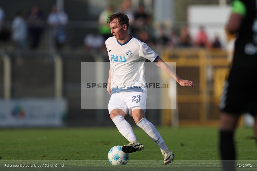 Stadion am Schönbusch, Aschaffenburg, 26.07.2024, sport, action, Fussball, BFV, 2. Spieltag, Regionalliga Bayern, SVW, SVA, SV Wacker Burghausen, SV Viktoria Aschaffenburg - Bild-ID: 2421972