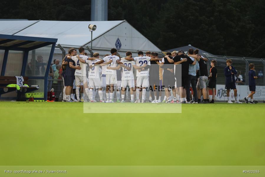 Stadion am Schönbusch, Aschaffenburg, 26.07.2024, sport, action, Fussball, BFV, 2. Spieltag, Regionalliga Bayern, SVW, SVA, SV Wacker Burghausen, SV Viktoria Aschaffenburg - Bild-ID: 2422033