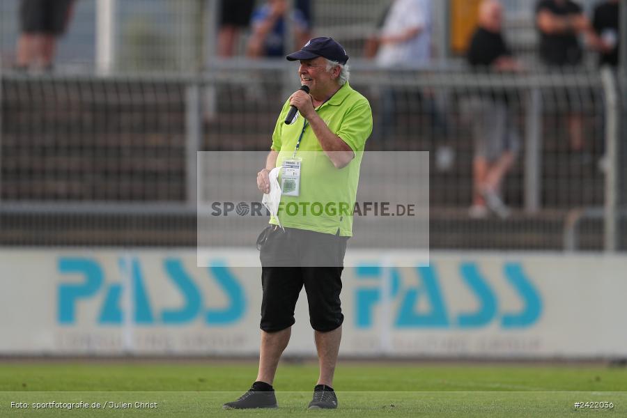 sport, action, Stadion am Schönbusch, SVW, SVA, SV Wacker Burghausen, SV Viktoria Aschaffenburg, Regionalliga Bayern, Fussball, BFV, Aschaffenburg, 26.07.2024, 2. Spieltag - Bild-ID: 2422036