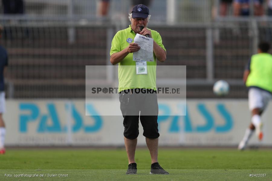 sport, action, Stadion am Schönbusch, SVW, SVA, SV Wacker Burghausen, SV Viktoria Aschaffenburg, Regionalliga Bayern, Fussball, BFV, Aschaffenburg, 26.07.2024, 2. Spieltag - Bild-ID: 2422037