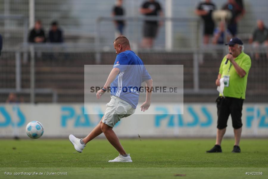 sport, action, Stadion am Schönbusch, SVW, SVA, SV Wacker Burghausen, SV Viktoria Aschaffenburg, Regionalliga Bayern, Fussball, BFV, Aschaffenburg, 26.07.2024, 2. Spieltag - Bild-ID: 2422038