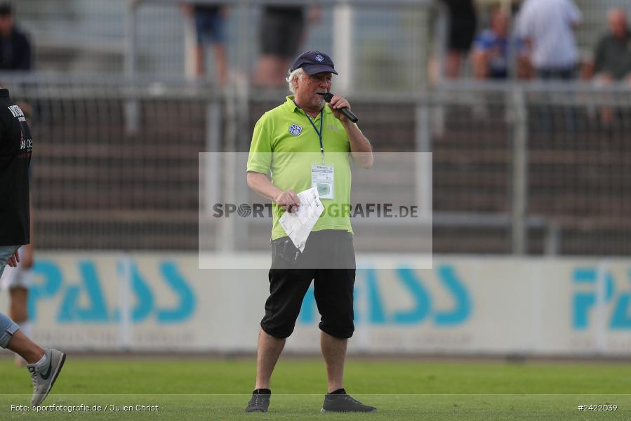 sport, action, Stadion am Schönbusch, SVW, SVA, SV Wacker Burghausen, SV Viktoria Aschaffenburg, Regionalliga Bayern, Fussball, BFV, Aschaffenburg, 26.07.2024, 2. Spieltag - Bild-ID: 2422039