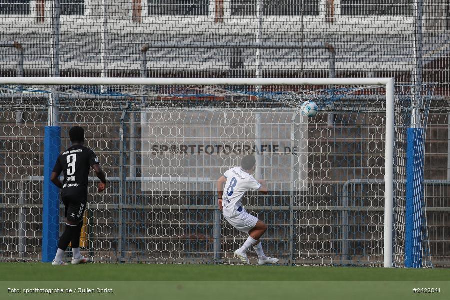 sport, action, Stadion am Schönbusch, SVW, SVA, SV Wacker Burghausen, SV Viktoria Aschaffenburg, Regionalliga Bayern, Fussball, BFV, Aschaffenburg, 26.07.2024, 2. Spieltag - Bild-ID: 2422041