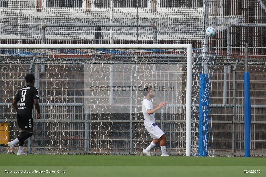 sport, action, Stadion am Schönbusch, SVW, SVA, SV Wacker Burghausen, SV Viktoria Aschaffenburg, Regionalliga Bayern, Fussball, BFV, Aschaffenburg, 26.07.2024, 2. Spieltag - Bild-ID: 2422043