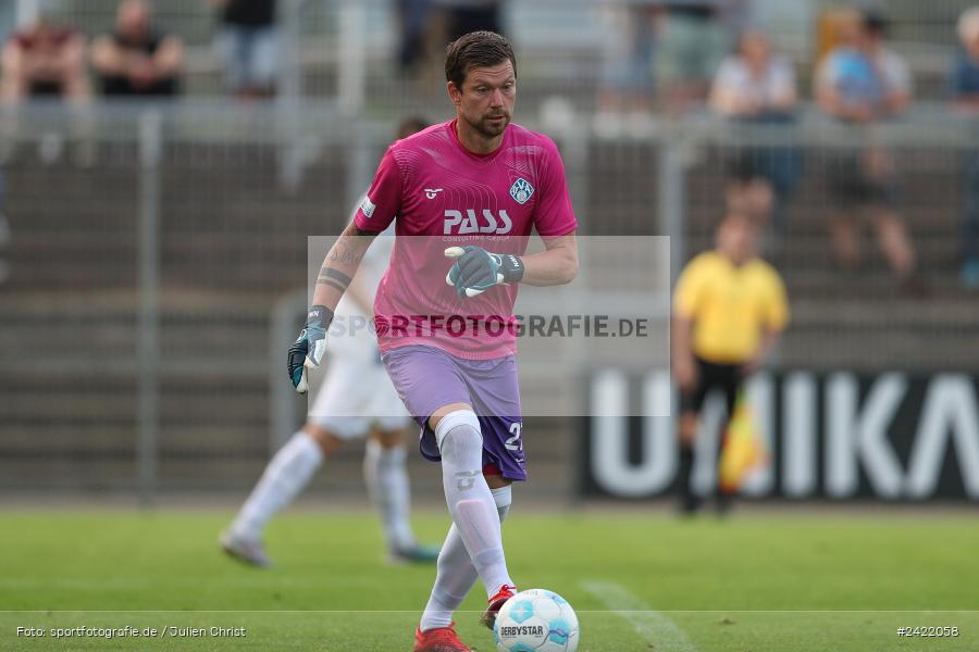 sport, action, Stadion am Schönbusch, SVW, SVA, SV Wacker Burghausen, SV Viktoria Aschaffenburg, Regionalliga Bayern, Fussball, BFV, Aschaffenburg, 26.07.2024, 2. Spieltag - Bild-ID: 2422058