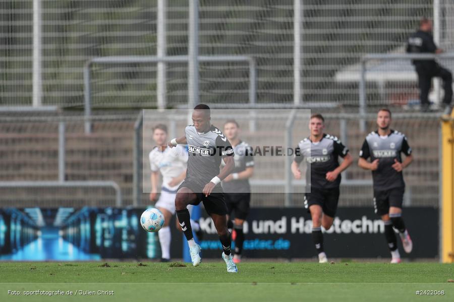 sport, action, Stadion am Schönbusch, SVW, SVA, SV Wacker Burghausen, SV Viktoria Aschaffenburg, Regionalliga Bayern, Fussball, BFV, Aschaffenburg, 26.07.2024, 2. Spieltag - Bild-ID: 2422068 sport, action, Stadion am Schönbusch, SVW, SVA, SV Wacker Burghausen, SV Viktoria Aschaffenburg, Regionalliga Bayern, Fussball, BFV, Aschaffenburg, 26.07.2024, 2. Spieltag - Bild-ID: 2422068