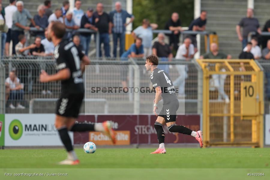 sport, action, Stadion am Schönbusch, SVW, SVA, SV Wacker Burghausen, SV Viktoria Aschaffenburg, Regionalliga Bayern, Fussball, BFV, Aschaffenburg, 26.07.2024, 2. Spieltag - Bild-ID: 2422084