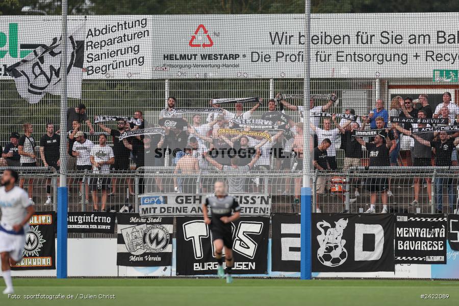 sport, action, Stadion am Schönbusch, SVW, SVA, SV Wacker Burghausen, SV Viktoria Aschaffenburg, Regionalliga Bayern, Fussball, BFV, Aschaffenburg, 26.07.2024, 2. Spieltag - Bild-ID: 2422089