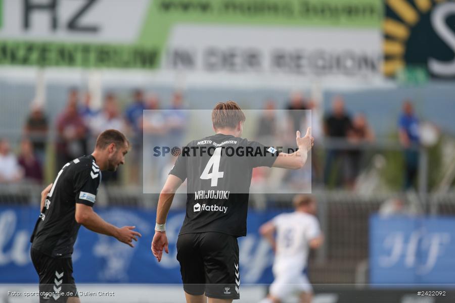 sport, action, Stadion am Schönbusch, SVW, SVA, SV Wacker Burghausen, SV Viktoria Aschaffenburg, Regionalliga Bayern, Fussball, BFV, Aschaffenburg, 26.07.2024, 2. Spieltag - Bild-ID: 2422092