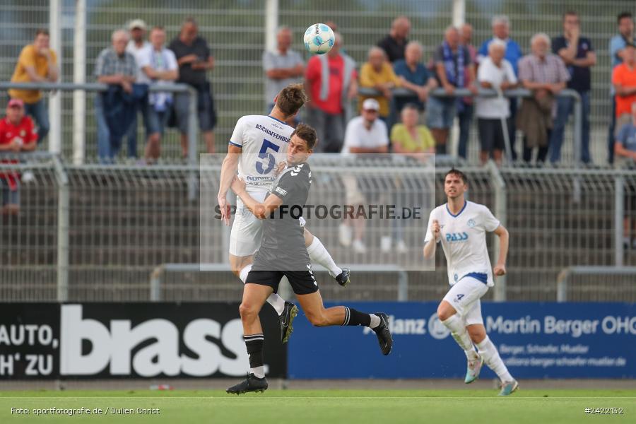 sport, action, Stadion am Schönbusch, SVW, SVA, SV Wacker Burghausen, SV Viktoria Aschaffenburg, Regionalliga Bayern, Fussball, BFV, Aschaffenburg, 26.07.2024, 2. Spieltag - Bild-ID: 2422132 sport, action, Stadion am Schönbusch, SVW, SVA, SV Wacker Burghausen, SV Viktoria Aschaffenburg, Regionalliga Bayern, Fussball, BFV, Aschaffenburg, 26.07.2024, 2. Spieltag - Bild-ID: 2422132