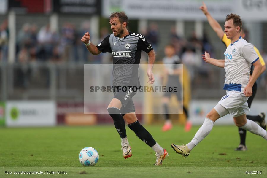 sport, action, Stadion am Schönbusch, SVW, SVA, SV Wacker Burghausen, SV Viktoria Aschaffenburg, Regionalliga Bayern, Fussball, BFV, Aschaffenburg, 26.07.2024, 2. Spieltag - Bild-ID: 2422145 sport, action, Stadion am Schönbusch, SVW, SVA, SV Wacker Burghausen, SV Viktoria Aschaffenburg, Regionalliga Bayern, Fussball, BFV, Aschaffenburg, 26.07.2024, 2. Spieltag - Bild-ID: 2422145