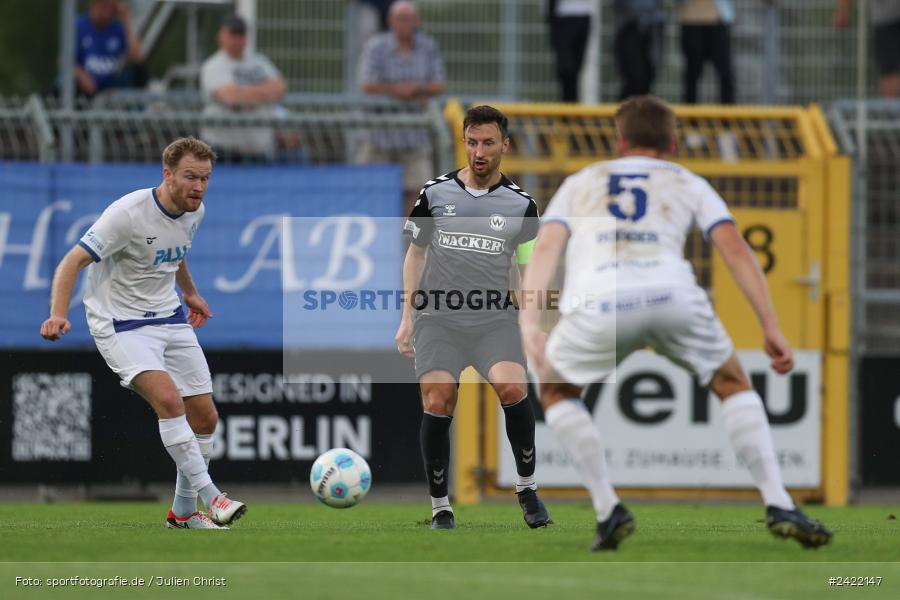 sport, action, Stadion am Schönbusch, SVW, SVA, SV Wacker Burghausen, SV Viktoria Aschaffenburg, Regionalliga Bayern, Fussball, BFV, Aschaffenburg, 26.07.2024, 2. Spieltag - Bild-ID: 2422147 sport, action, Stadion am Schönbusch, SVW, SVA, SV Wacker Burghausen, SV Viktoria Aschaffenburg, Regionalliga Bayern, Fussball, BFV, Aschaffenburg, 26.07.2024, 2. Spieltag - Bild-ID: 2422147