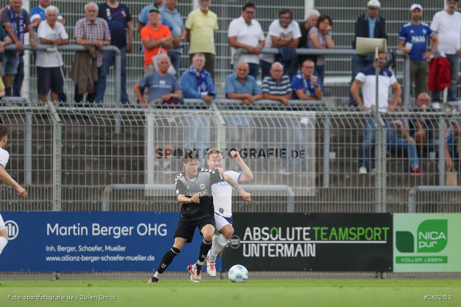 sport, action, Stadion am Schönbusch, SVW, SVA, SV Wacker Burghausen, SV Viktoria Aschaffenburg, Regionalliga Bayern, Fussball, BFV, Aschaffenburg, 26.07.2024, 2. Spieltag - Bild-ID: 2422153 sport, action, Stadion am Schönbusch, SVW, SVA, SV Wacker Burghausen, SV Viktoria Aschaffenburg, Regionalliga Bayern, Fussball, BFV, Aschaffenburg, 26.07.2024, 2. Spieltag - Bild-ID: 2422153
