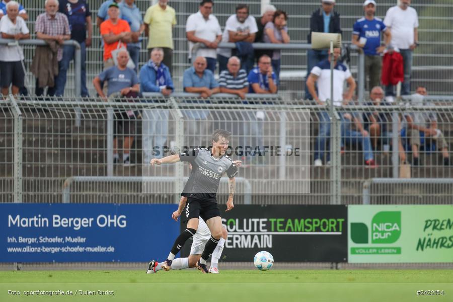 sport, action, Stadion am Schönbusch, SVW, SVA, SV Wacker Burghausen, SV Viktoria Aschaffenburg, Regionalliga Bayern, Fussball, BFV, Aschaffenburg, 26.07.2024, 2. Spieltag - Bild-ID: 2422154 sport, action, Stadion am Schönbusch, SVW, SVA, SV Wacker Burghausen, SV Viktoria Aschaffenburg, Regionalliga Bayern, Fussball, BFV, Aschaffenburg, 26.07.2024, 2. Spieltag - Bild-ID: 2422154