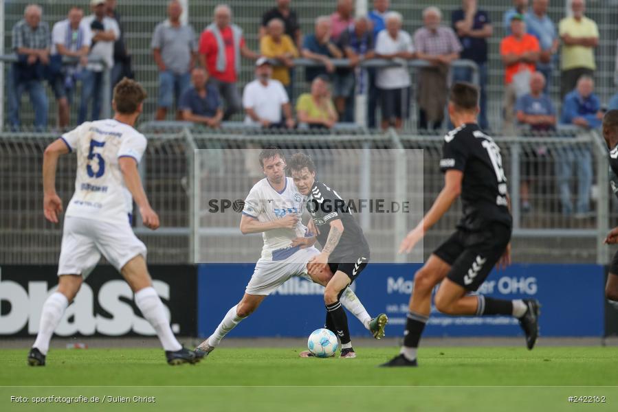 sport, action, Stadion am Schönbusch, SVW, SVA, SV Wacker Burghausen, SV Viktoria Aschaffenburg, Regionalliga Bayern, Fussball, BFV, Aschaffenburg, 26.07.2024, 2. Spieltag - Bild-ID: 2422162 sport, action, Stadion am Schönbusch, SVW, SVA, SV Wacker Burghausen, SV Viktoria Aschaffenburg, Regionalliga Bayern, Fussball, BFV, Aschaffenburg, 26.07.2024, 2. Spieltag - Bild-ID: 2422162