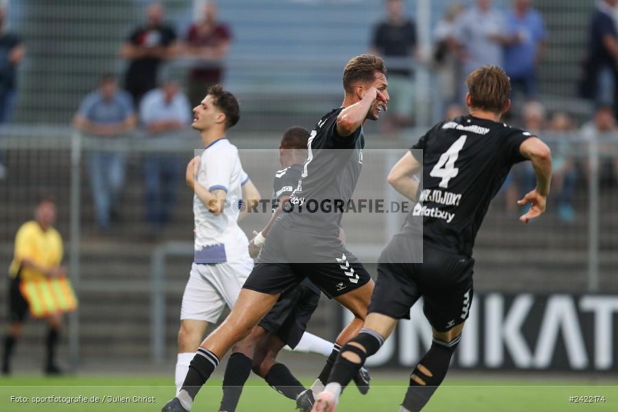 sport, action, Stadion am Schönbusch, SVW, SVA, SV Wacker Burghausen, SV Viktoria Aschaffenburg, Regionalliga Bayern, Fussball, BFV, Aschaffenburg, 26.07.2024, 2. Spieltag - Bild-ID: 2422174 sport, action, Stadion am Schönbusch, SVW, SVA, SV Wacker Burghausen, SV Viktoria Aschaffenburg, Regionalliga Bayern, Fussball, BFV, Aschaffenburg, 26.07.2024, 2. Spieltag - Bild-ID: 2422174