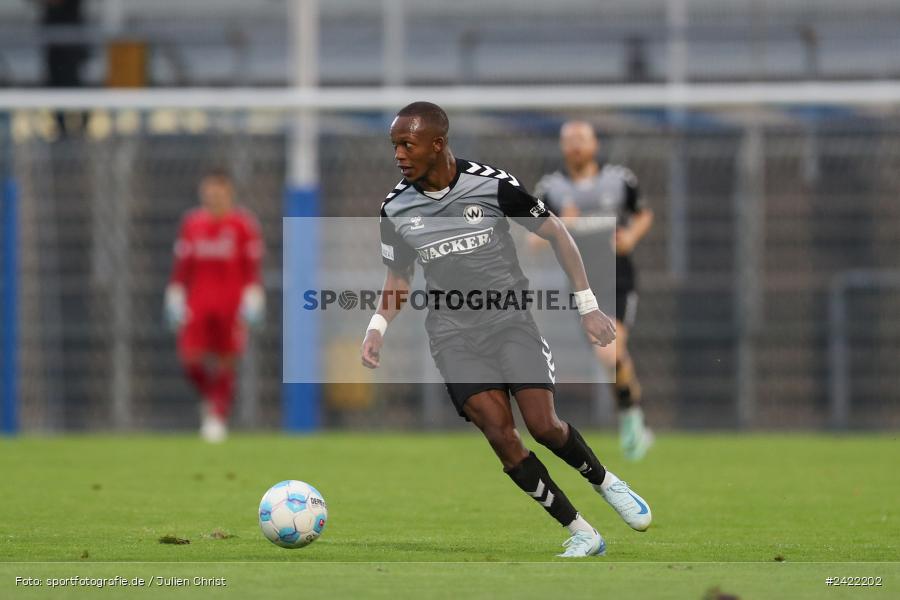sport, action, Stadion am Schönbusch, SVW, SVA, SV Wacker Burghausen, SV Viktoria Aschaffenburg, Regionalliga Bayern, Fussball, BFV, Aschaffenburg, 26.07.2024, 2. Spieltag - Bild-ID: 2422202 sport, action, Stadion am Schönbusch, SVW, SVA, SV Wacker Burghausen, SV Viktoria Aschaffenburg, Regionalliga Bayern, Fussball, BFV, Aschaffenburg, 26.07.2024, 2. Spieltag - Bild-ID: 2422202