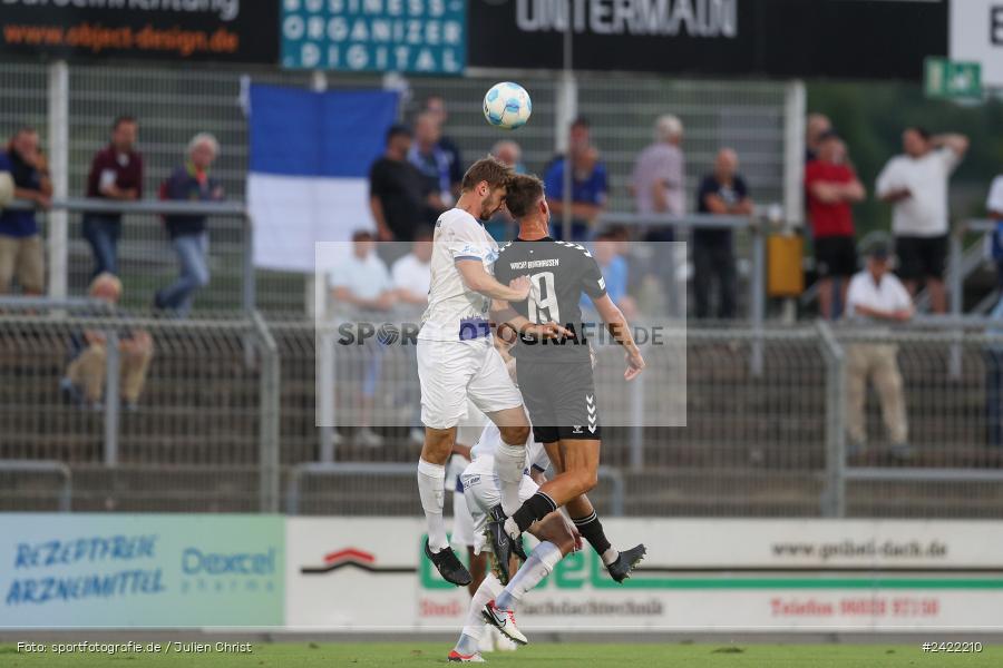 sport, action, Stadion am Schönbusch, SVW, SVA, SV Wacker Burghausen, SV Viktoria Aschaffenburg, Regionalliga Bayern, Fussball, BFV, Aschaffenburg, 26.07.2024, 2. Spieltag - Bild-ID: 2422210 sport, action, Stadion am Schönbusch, SVW, SVA, SV Wacker Burghausen, SV Viktoria Aschaffenburg, Regionalliga Bayern, Fussball, BFV, Aschaffenburg, 26.07.2024, 2. Spieltag - Bild-ID: 2422210
