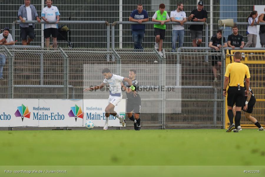 sport, action, Stadion am Schönbusch, SVW, SVA, SV Wacker Burghausen, SV Viktoria Aschaffenburg, Regionalliga Bayern, Fussball, BFV, Aschaffenburg, 26.07.2024, 2. Spieltag - Bild-ID: 2422218