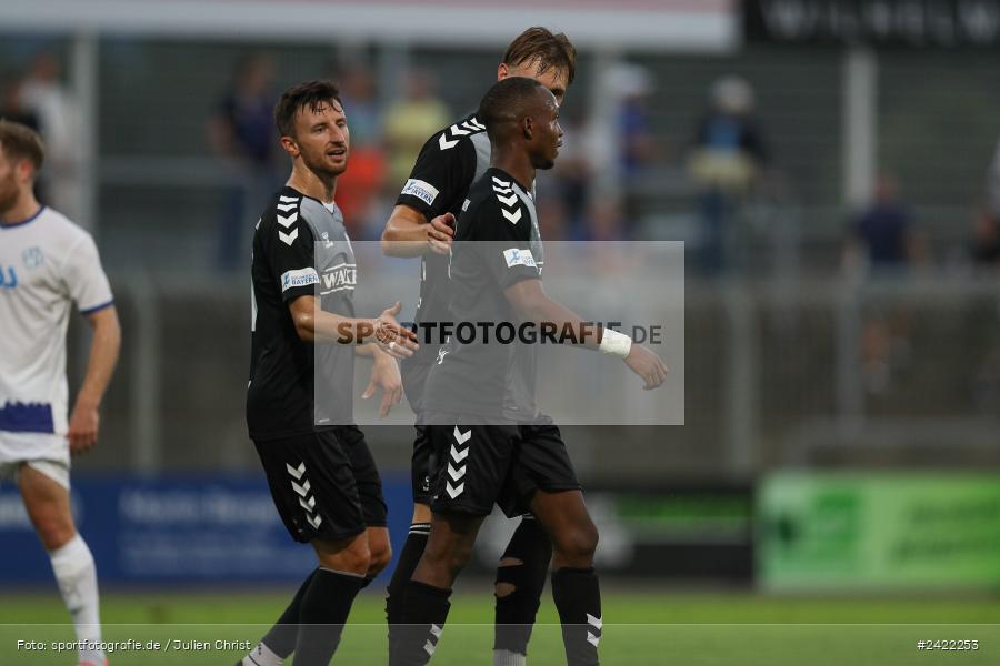 sport, action, Stadion am Schönbusch, SVW, SVA, SV Wacker Burghausen, SV Viktoria Aschaffenburg, Regionalliga Bayern, Fussball, BFV, Aschaffenburg, 26.07.2024, 2. Spieltag - Bild-ID: 2422253 sport, action, Stadion am Schönbusch, SVW, SVA, SV Wacker Burghausen, SV Viktoria Aschaffenburg, Regionalliga Bayern, Fussball, BFV, Aschaffenburg, 26.07.2024, 2. Spieltag - Bild-ID: 2422253