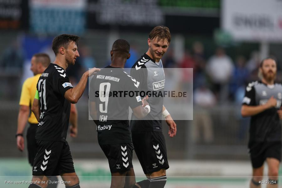 sport, action, Stadion am Schönbusch, SVW, SVA, SV Wacker Burghausen, SV Viktoria Aschaffenburg, Regionalliga Bayern, Fussball, BFV, Aschaffenburg, 26.07.2024, 2. Spieltag - Bild-ID: 2422254 sport, action, Stadion am Schönbusch, SVW, SVA, SV Wacker Burghausen, SV Viktoria Aschaffenburg, Regionalliga Bayern, Fussball, BFV, Aschaffenburg, 26.07.2024, 2. Spieltag - Bild-ID: 2422254