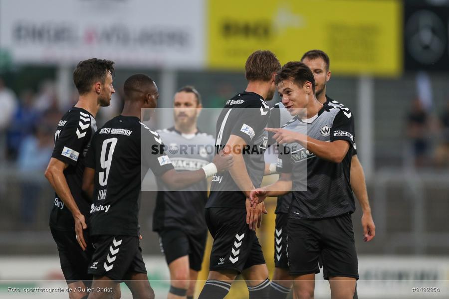 sport, action, Stadion am Schönbusch, SVW, SVA, SV Wacker Burghausen, SV Viktoria Aschaffenburg, Regionalliga Bayern, Fussball, BFV, Aschaffenburg, 26.07.2024, 2. Spieltag - Bild-ID: 2422256 sport, action, Stadion am Schönbusch, SVW, SVA, SV Wacker Burghausen, SV Viktoria Aschaffenburg, Regionalliga Bayern, Fussball, BFV, Aschaffenburg, 26.07.2024, 2. Spieltag - Bild-ID: 2422256