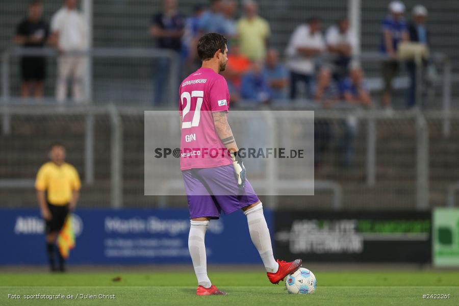 sport, action, Stadion am Schönbusch, SVW, SVA, SV Wacker Burghausen, SV Viktoria Aschaffenburg, Regionalliga Bayern, Fussball, BFV, Aschaffenburg, 26.07.2024, 2. Spieltag - Bild-ID: 2422261 sport, action, Stadion am Schönbusch, SVW, SVA, SV Wacker Burghausen, SV Viktoria Aschaffenburg, Regionalliga Bayern, Fussball, BFV, Aschaffenburg, 26.07.2024, 2. Spieltag - Bild-ID: 2422261