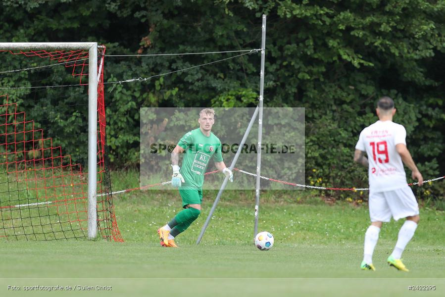 Kohlenberg-Arena, Fuchsstadt, 27.07.2024, sport, action, Fussball, BFV, Landesliga Nordwest, 3. Spieltag, SV Vatan Spor Aschaffenburg, 1. FC Fuchsstadt - Bild-ID: 2422295 Kohlenberg-Arena, Fuchsstadt, 27.07.2024, sport, action, Fussball, BFV, Landesliga Nordwest, 3. Spieltag, SV Vatan Spor Aschaffenburg, 1. FC Fuchsstadt - Bild-ID: 2422295