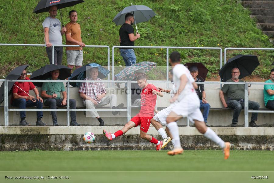 Kohlenberg-Arena, Fuchsstadt, 27.07.2024, sport, action, Fussball, BFV, Landesliga Nordwest, 3. Spieltag, SV Vatan Spor Aschaffenburg, 1. FC Fuchsstadt - Bild-ID: 2422298 Kohlenberg-Arena, Fuchsstadt, 27.07.2024, sport, action, Fussball, BFV, Landesliga Nordwest, 3. Spieltag, SV Vatan Spor Aschaffenburg, 1. FC Fuchsstadt - Bild-ID: 2422298