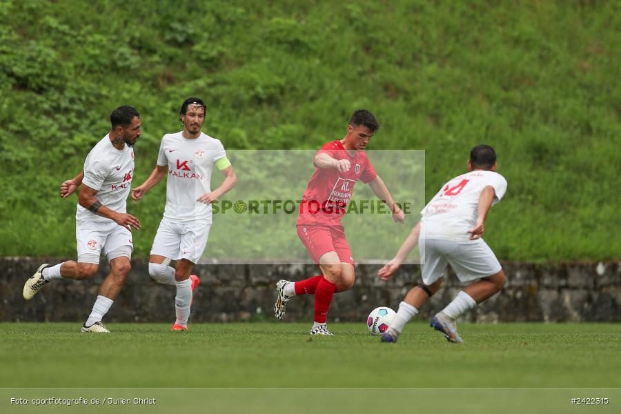 Kohlenberg-Arena, Fuchsstadt, 27.07.2024, sport, action, Fussball, BFV, Landesliga Nordwest, 3. Spieltag, SV Vatan Spor Aschaffenburg, 1. FC Fuchsstadt - Bild-ID: 2422315