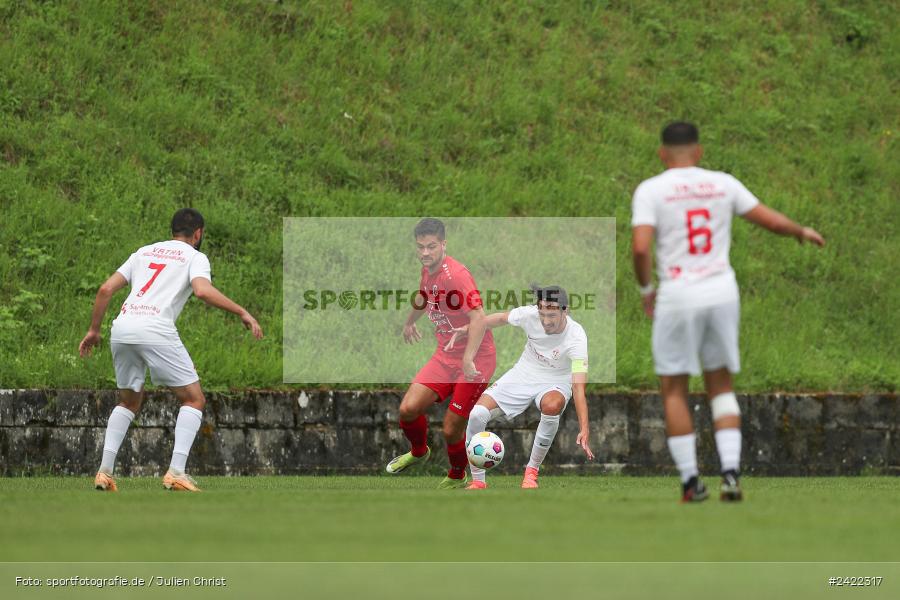 Kohlenberg-Arena, Fuchsstadt, 27.07.2024, sport, action, Fussball, BFV, Landesliga Nordwest, 3. Spieltag, SV Vatan Spor Aschaffenburg, 1. FC Fuchsstadt - Bild-ID: 2422317
