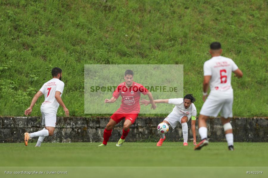 Kohlenberg-Arena, Fuchsstadt, 27.07.2024, sport, action, Fussball, BFV, Landesliga Nordwest, 3. Spieltag, SV Vatan Spor Aschaffenburg, 1. FC Fuchsstadt - Bild-ID: 2422319