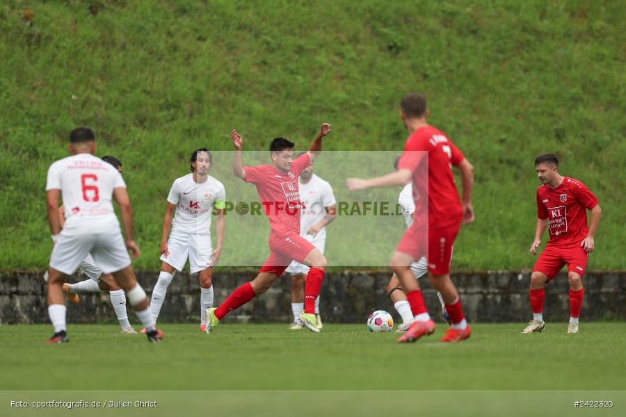 Kohlenberg-Arena, Fuchsstadt, 27.07.2024, sport, action, Fussball, BFV, Landesliga Nordwest, 3. Spieltag, SV Vatan Spor Aschaffenburg, 1. FC Fuchsstadt - Bild-ID: 2422320