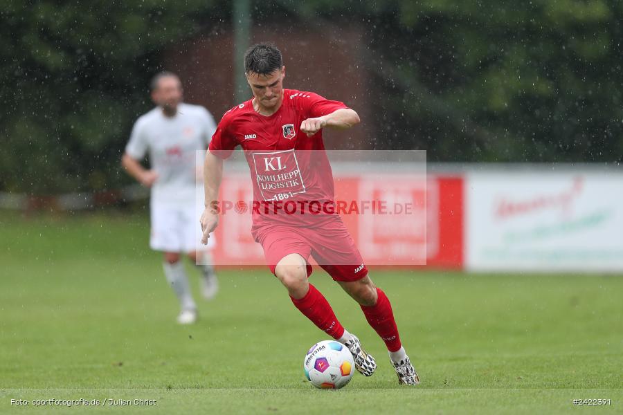 Kohlenberg-Arena, Fuchsstadt, 27.07.2024, sport, action, Fussball, BFV, Landesliga Nordwest, 3. Spieltag, SV Vatan Spor Aschaffenburg, 1. FC Fuchsstadt - Bild-ID: 2422391 Kohlenberg-Arena, Fuchsstadt, 27.07.2024, sport, action, Fussball, BFV, Landesliga Nordwest, 3. Spieltag, SV Vatan Spor Aschaffenburg, 1. FC Fuchsstadt - Bild-ID: 2422391